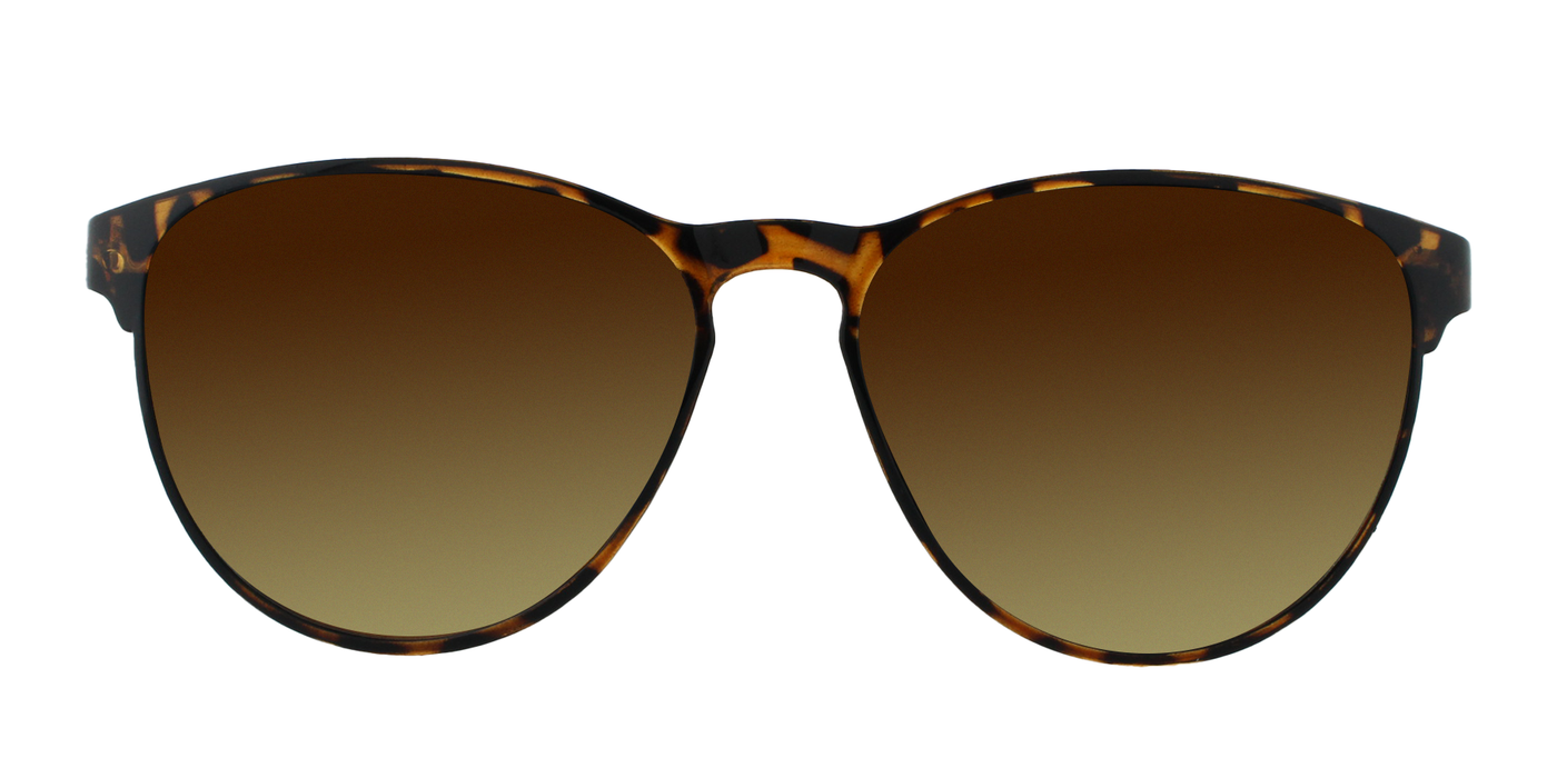 Audrey - Lightweight Fashion with Tortoise Frame (Amber)