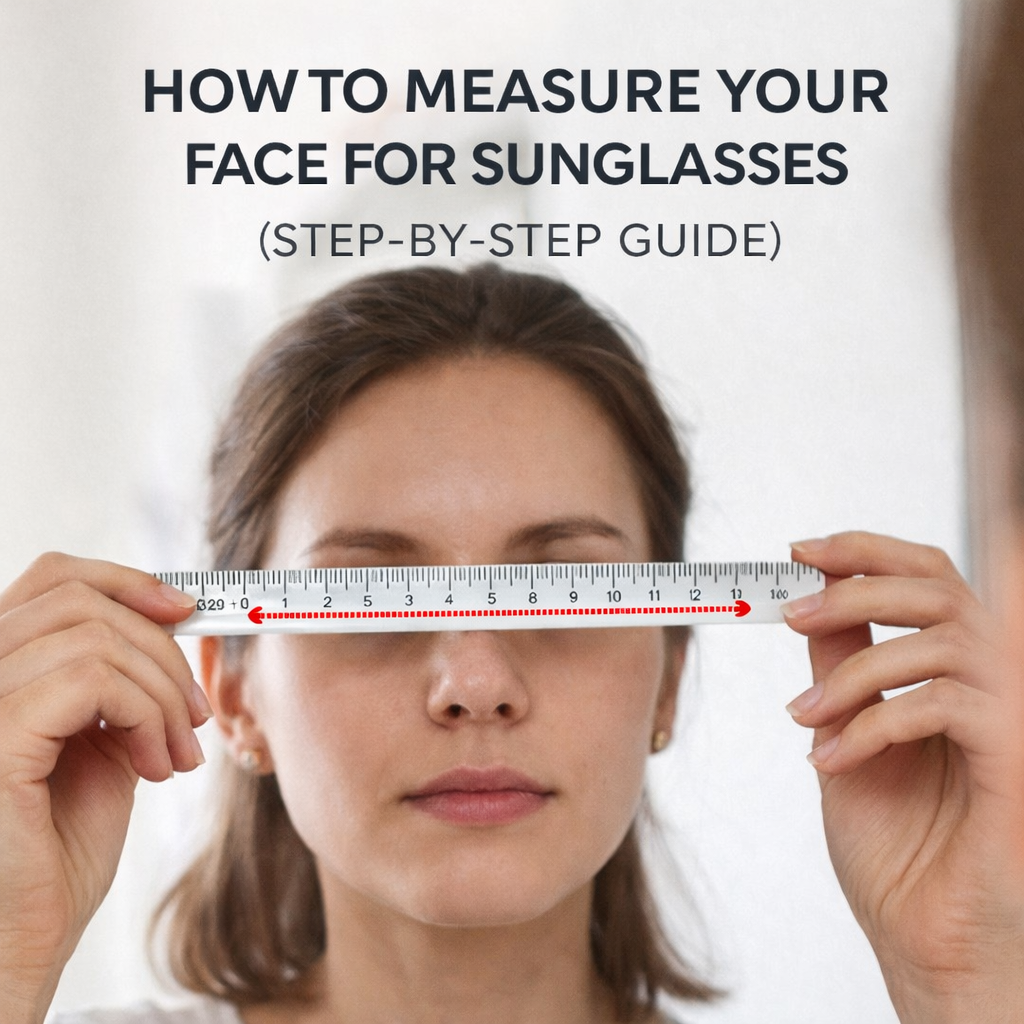 How to Measure Your Face for Sunglasses | Step-by-Step Fit Guide ...