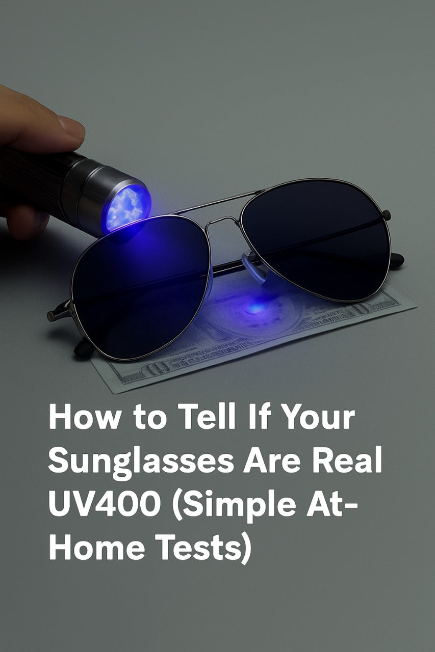 How to Tell If Your Sunglasses Are Real UV400 | Simple At-Home Tests