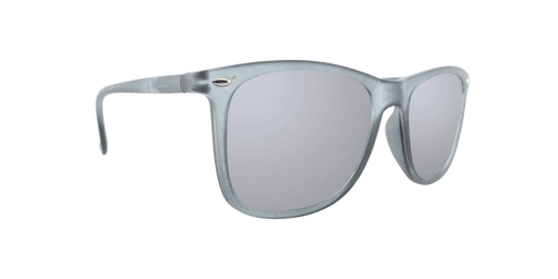 Throwback - Polarized Classic Standard Spring Hinge Charcoal Iced (Silver Mirror)