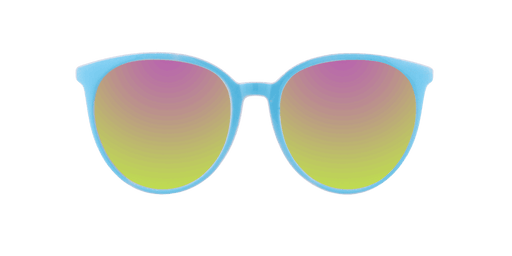 Paige - Classic Fashion Light Blue and Pink (Pink Mirror)
