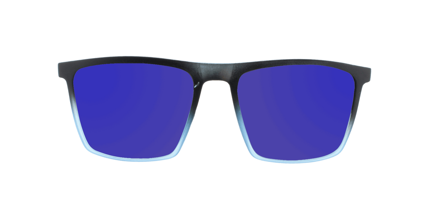 Helix - Polarized Black (Blue Mirror)