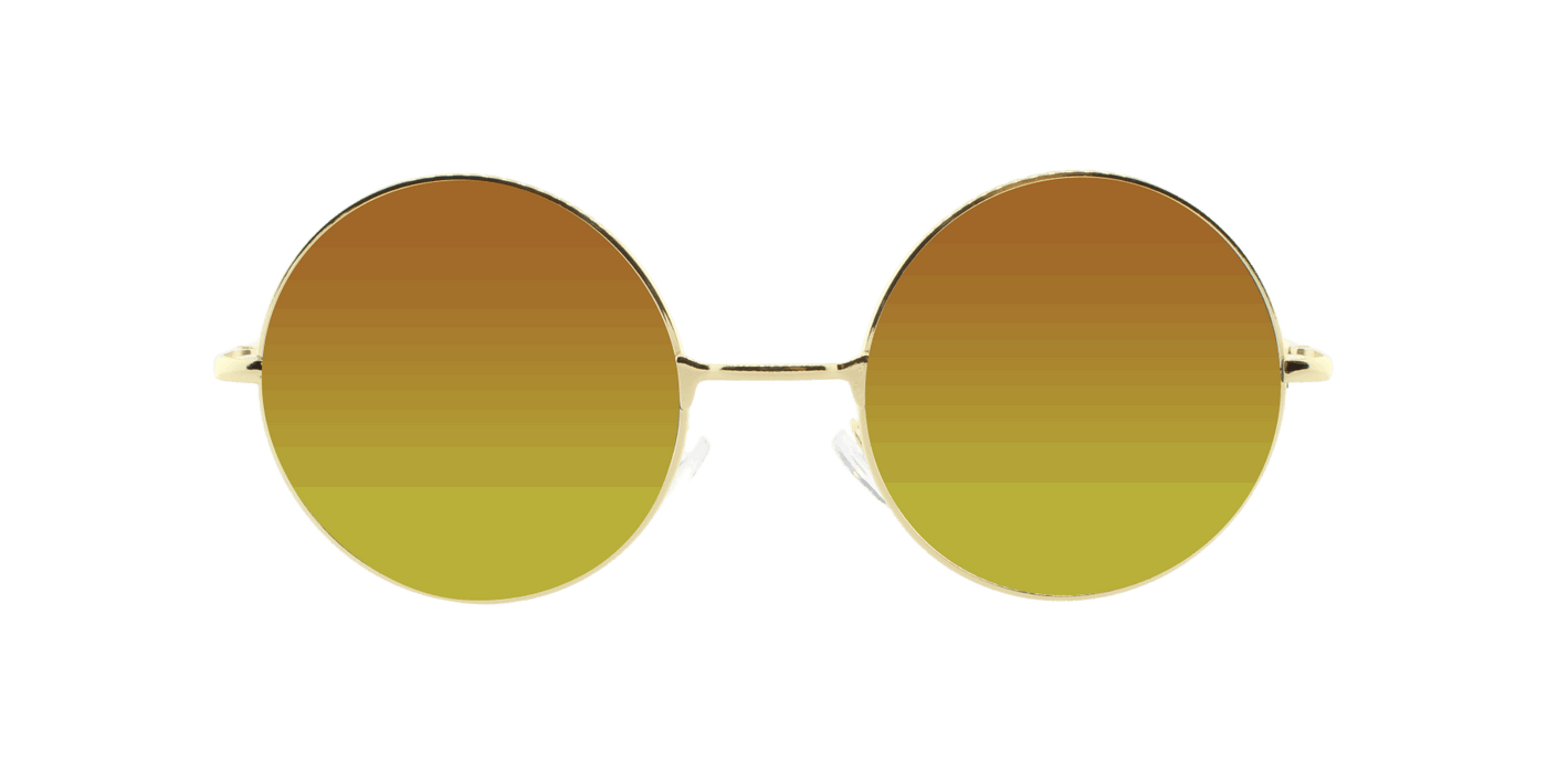 Imagine - Classic Round Gold (Red Mirror)