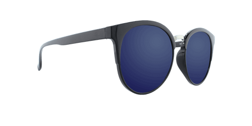 Willow - Retro Fashion Black (Blue Mirror)