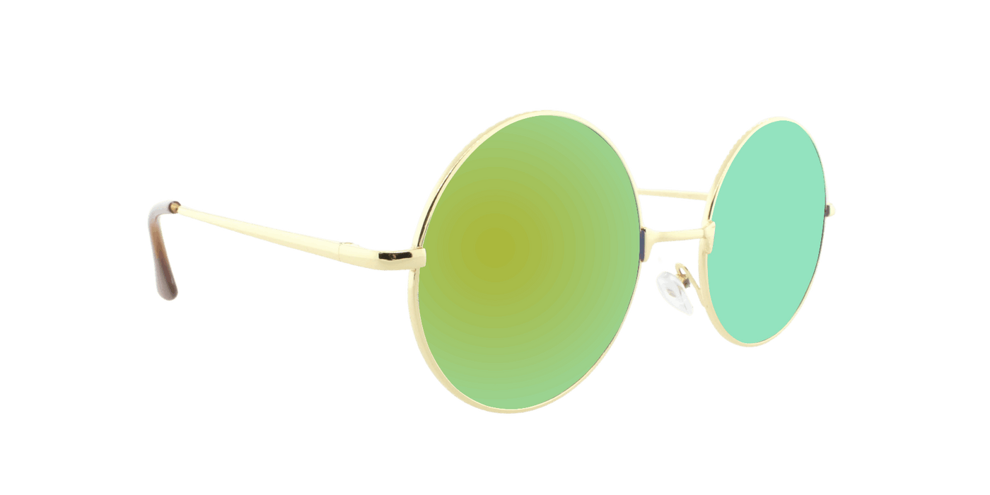 Imagine - Classic Round Gold (Pink Mirror)