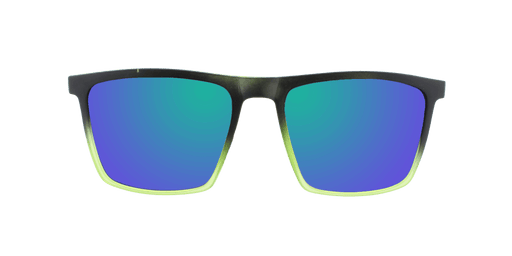 Helix - Polarized Black and Green (Green Mirror)