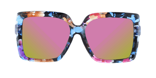 Pam - Colorful Fashion Pink Floral (Pink Mirror)