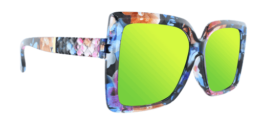 Pam - Colorful Fashion Pink Floral (Pink Mirror)