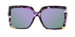 Pam - Colorful Fashion Purple Floral (Purple Mirror)
