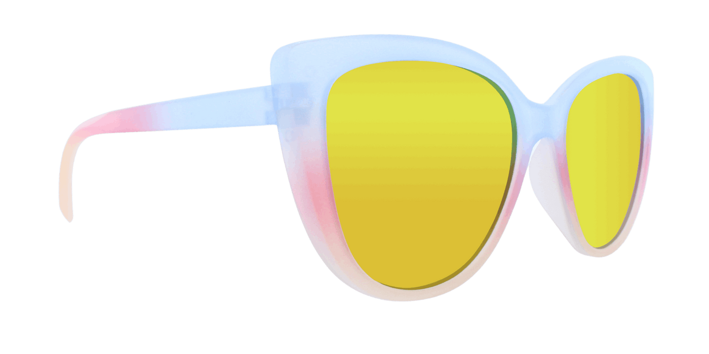 DiDi - Polarized Colorful Fashion Baby Blue Iced (Sunburst Mirror)