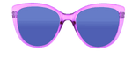 DiDi - Polarized Colorful Fashion Plum Purple Translucent (Blue Mirror)
