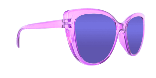 DiDi - Polarized Colorful Fashion Plum Purple Translucent (Blue Mirror)