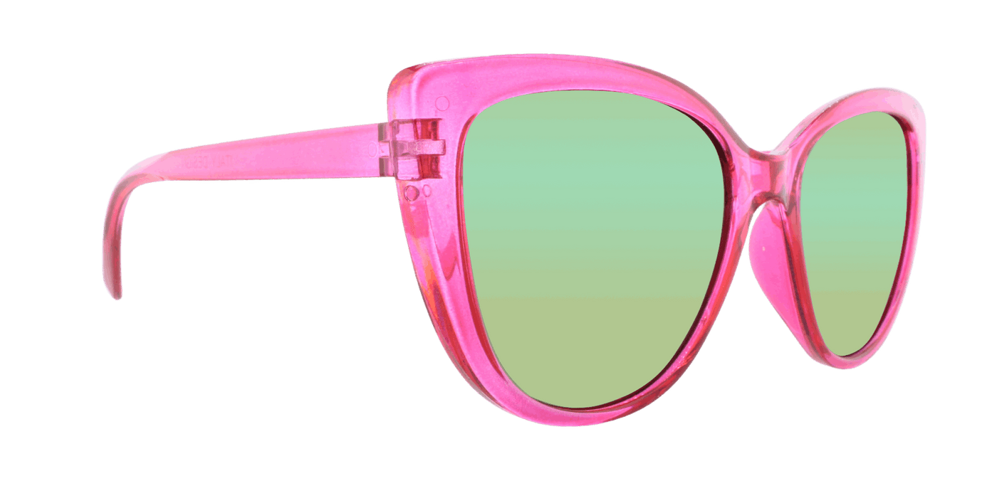 DiDi - Polarized Colorful Fashion Watermelon Pink Translucent (Pink Mirror)