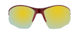 Sentinel - Two-Tone Sports Blade Red w/ Charcoal Inner (Sunburst Mirror)
