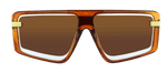 Civvy - Polarized Modified Retro Amber Translucent (Amber)