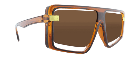 Civvy - Polarized Modified Retro Amber Translucent (Amber)