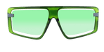 Civvy - Polarized Modified Retro Duck Green Translucent (Green Gradient)