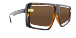Civvy - Polarized Modified Retro Tortoise Shell (Amber)