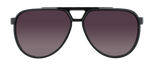 Centurion - Modified Aviator Black w/ Gunmetal (Smoked)