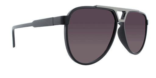 Centurion - Modified Aviator Black w/ Gunmetal (Smoked)