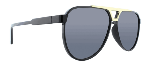 Centurion - Modified Aviator Black w/ Gold (Smoked)