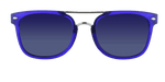 Lookout - Polarized Classic Retro Dark Cobalt Blue (Blue Mirror)