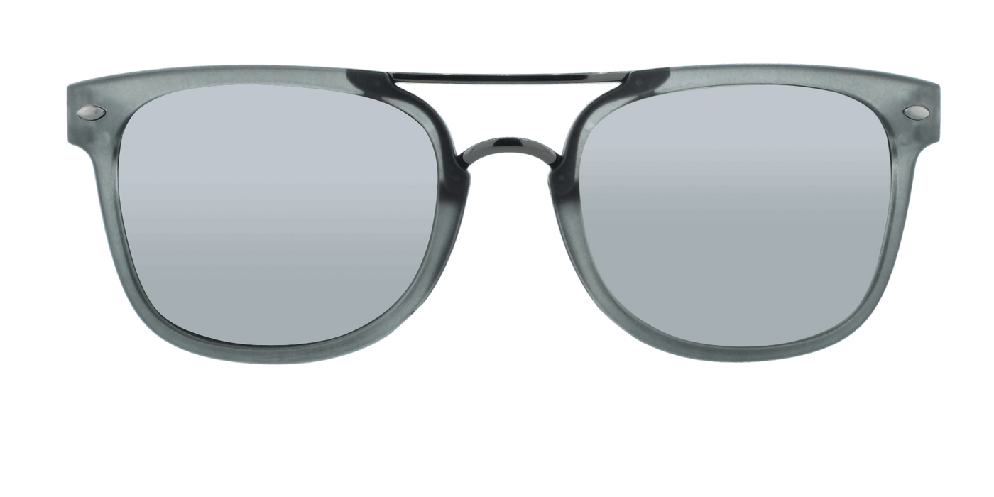 Lookout - Classic Retro Charcoal (Silver Mirror)