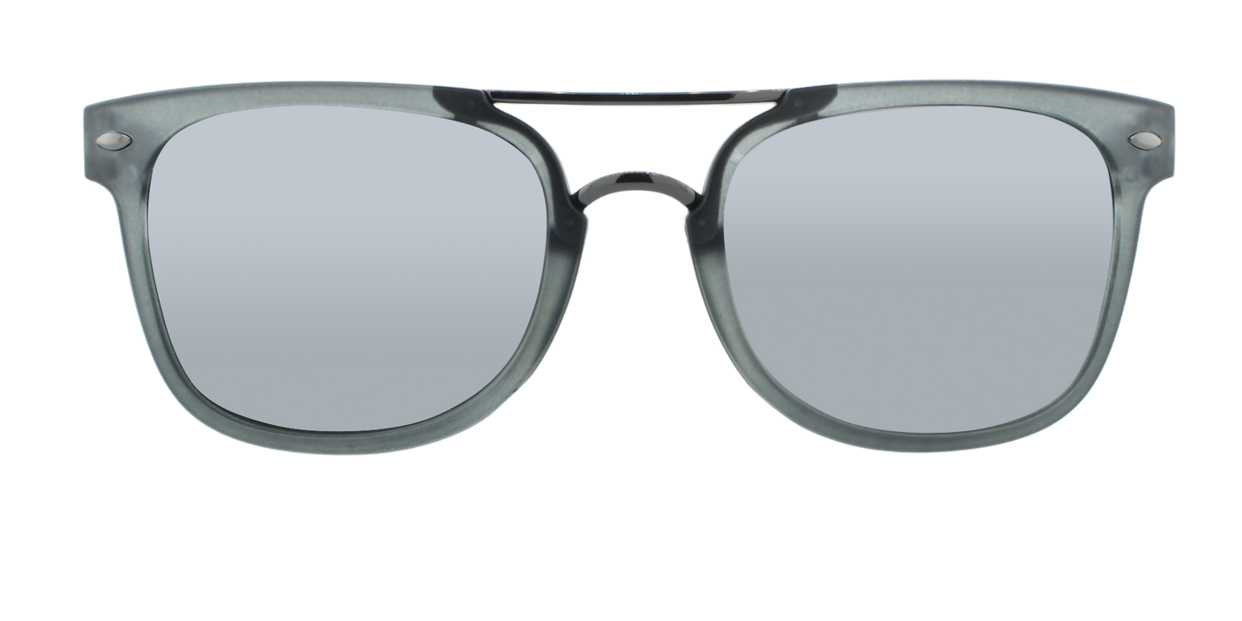 Lookout - Polarized Classic Retro Charcoal (Silver Mirror)