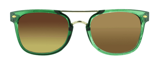 Lookout - Polarized Classic Retro Duck Green Translucent (Amber)