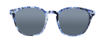 Tess - Polarized Marble Pattern Retro Blue Wavy Marble Pattern (Smoked)