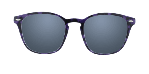 Tess - Polarized Marble Pattern Retro Purple Wavy Marble Pattern (Smoked)