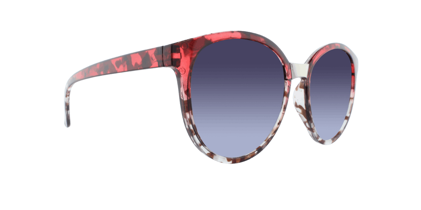 Vickie - Polarized Oversized Fashion Amber Demi (Smoked)