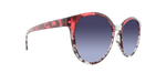 Vickie - Polarized Oversized Fashion Amber Demi (Smoked)