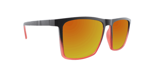 Helix - Polarized Black (Red Mirror)