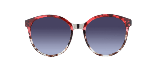 Vickie - Polarized Oversized Fashion Amber Demi (Smoked)