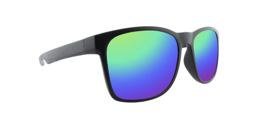 Throwback - Polarized Classic Standard Black (Rainbow Mirror)