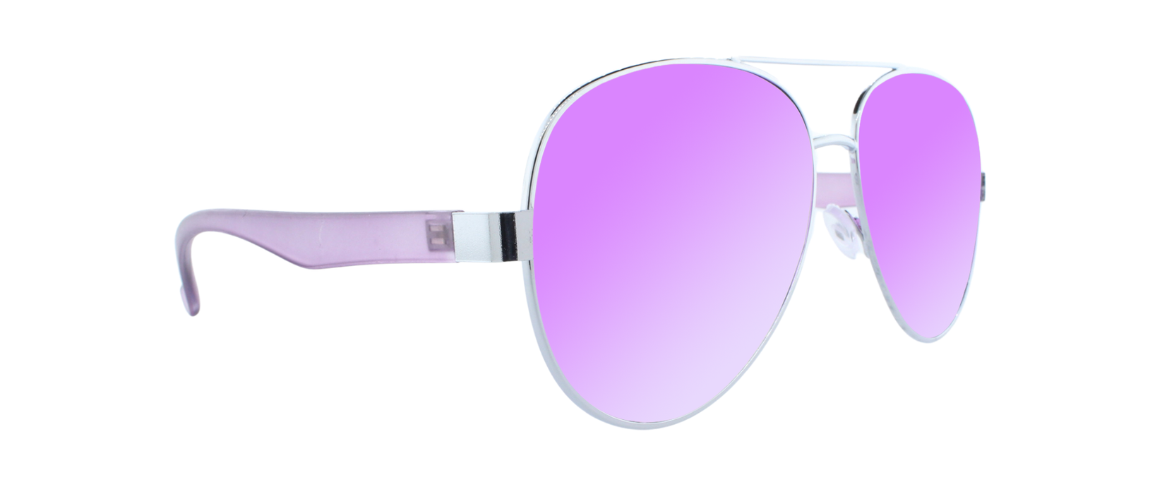 Solace - Fashion Aviator Purple & Silver (Lilac)