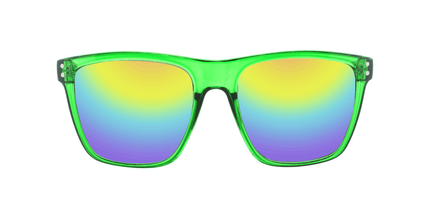 Majesty - Classic Retro Green Translucent (Rainbow Mirror)