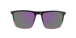 Helix - Polarized Black (Purple Mirror)