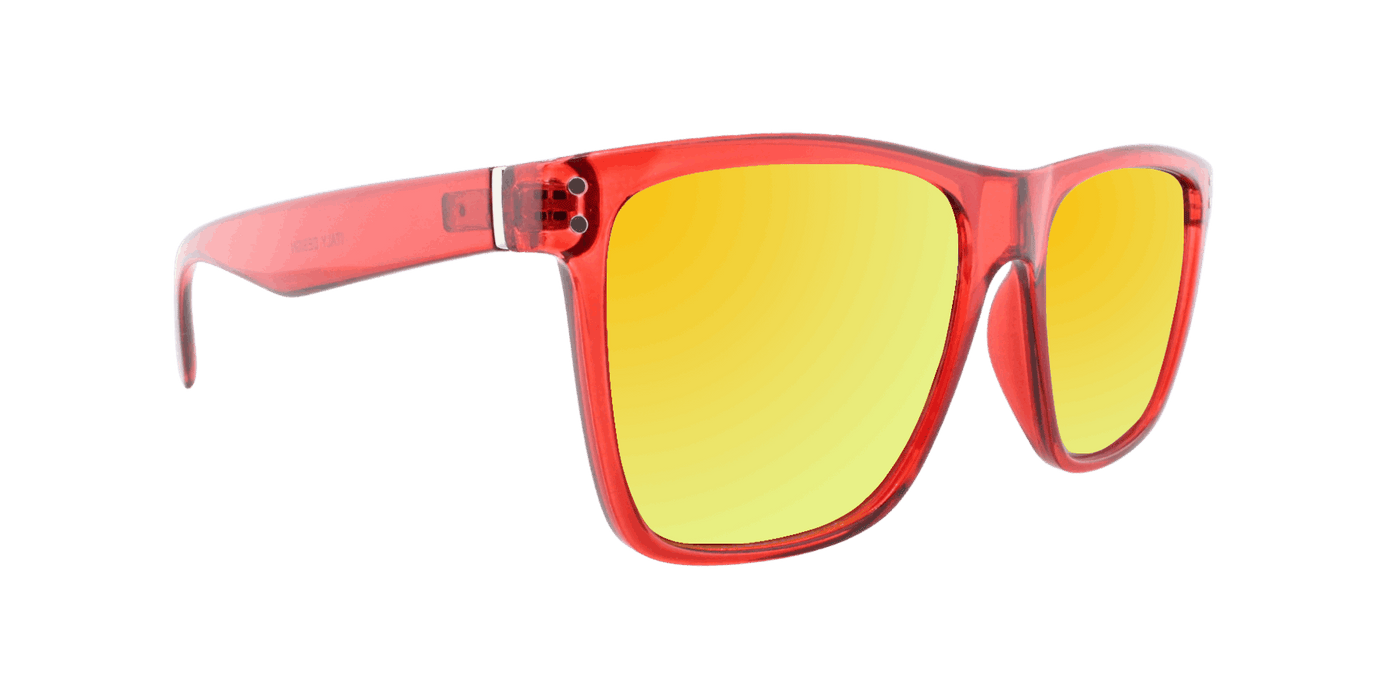 Majesty - Polarized Classic Retro Red Translucent (Red Mirror)