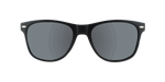 Vibe - Polarized Classic Retro Black Matte (Dark Smoked)