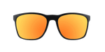 Throwback - Polarized Classic Standard Black (Red Mirror)