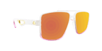 Maverick - Modified Aviator White and Pink Translucent (Pink Mirror)