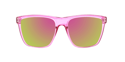 Majesty - Polarized Classic Retro Pink Translucent (Pink Mirror)