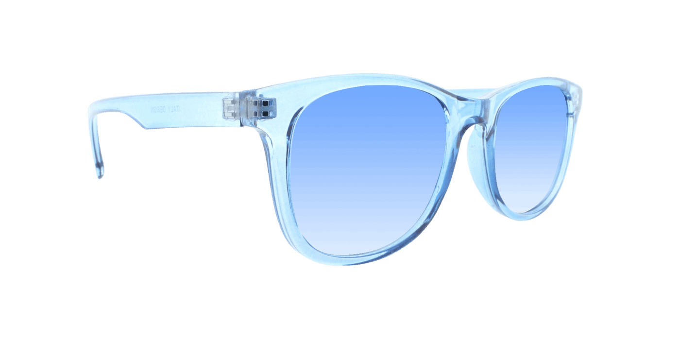 Flashback - Classic Retro Cobalt Blue Translucent (Blue Gradient)