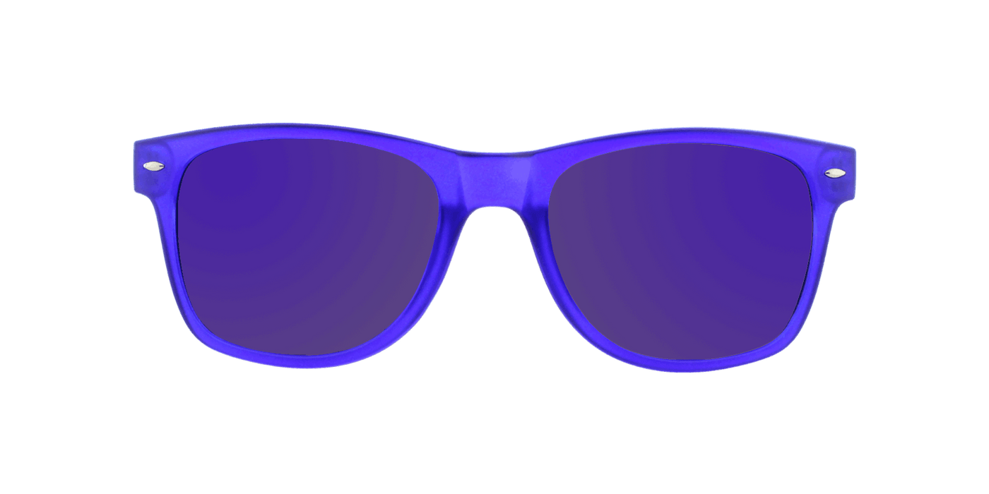 Response - Polarized Classic Standard Dark Cobalt Blue Iced Matte (Blue Mirror)