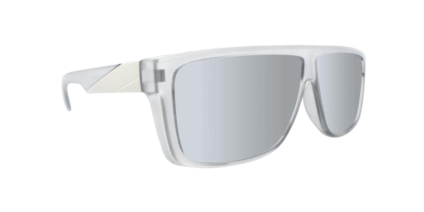 Epoch - Polarized Modified Retro Charcoal Iced Matte (Silver Mirror)