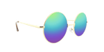 Imagine - Classic Round Gold (Rainbow Mirror)