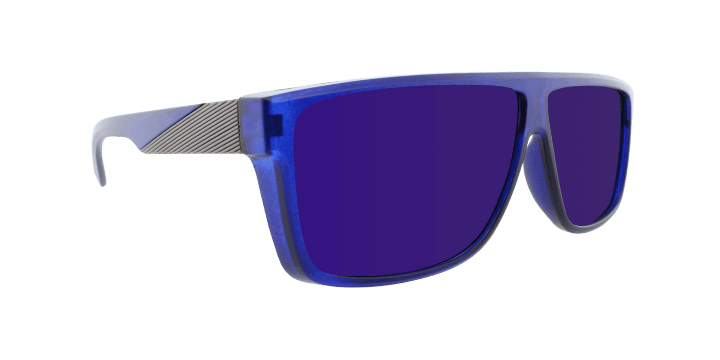 Epoch - Polarized Modified Retro Dark Cobalt Blue Iced Matte (Blue Mirror)