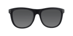 Legacy - Polarized Classic Retro Black Iced Matte (Dark Smoked)